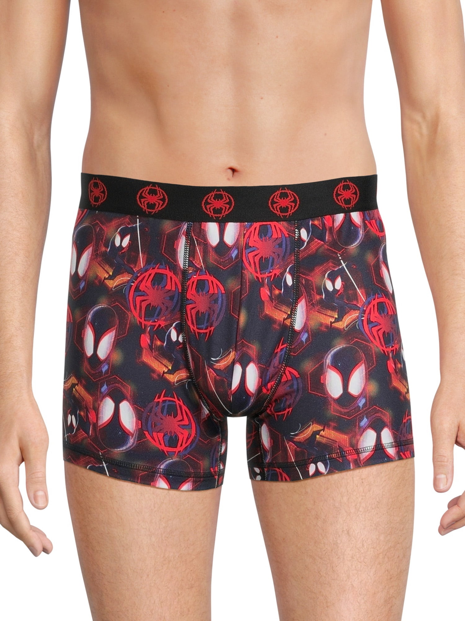 Spider-Man: Across the Spider-Verse Men's Boxer Briefs, 2-Pack, Sizes S-2XL