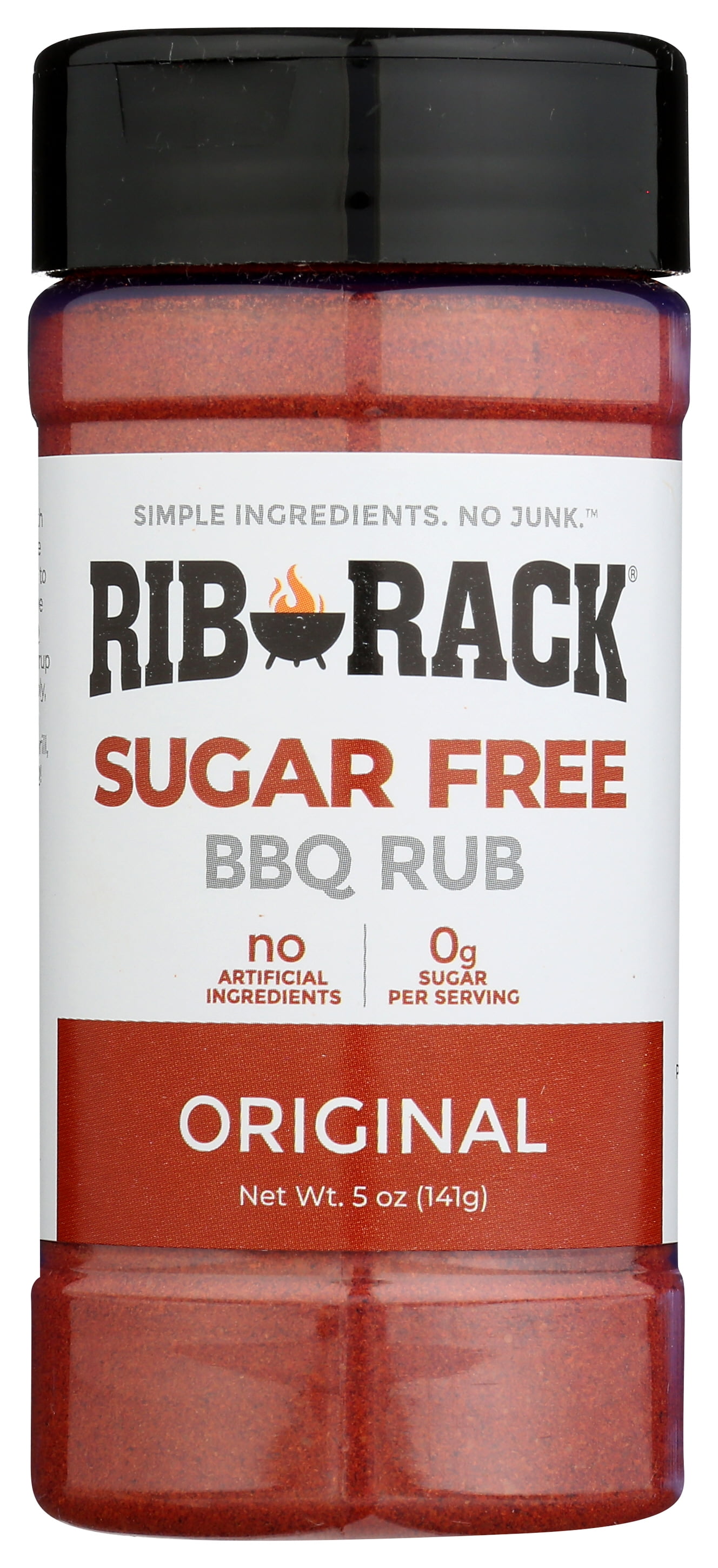 Rib Rack Original Sugar Free BBQ Rub, 5 oz - Walmart.com