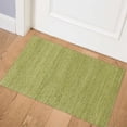 thumbnail image 2 of Addison Rugs Prism 2' x 3' Diamond Flat Weave Wool Accent Rug in Celery Green, 2 of 12
