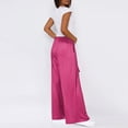 thumbnail image 1 of WILLBEST Pantalones Palazzo Deportivos Con Cordón Ajustable Para Mujer, Cómodos Pantalones Casuales de Yoga, Ligeros, Transpirables, de Tela Suave Mediana, 1 of 6