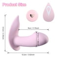 thumbnail image 2 of Wearable Dildo Vibrator Panties Wireless Remote Control Vibrator, 2 of 6