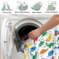 thumbnail image 4 of Cute Dinosaur Cartoon Pattern Soft Sherpa Fleece Throw Blanket, Warm Cozy Plush Blanket for Sofa Bed Couch, All Season, 60"x80", 4 of 5
