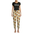 thumbnail image 2 of Disney Women's and Women's Plus Eeyore Plush Pajama Joggers, 2 of 6