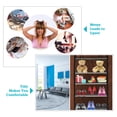 thumbnail image 4 of 10 Tiers Shoe Rack with Dustproof Cover, iMounTEK Shoe Storage Cabinet Organizer, 4 of 7