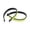 Green, variant on 3.9 Inch 2 Pcs Bicycle Clips for Pant Legs, High Reflective Cycling Trouser Clips Ankle Cuffs, Safety Band Reflective Bicycles Clip Pant Leg Cuff Wrap for Night Riding Outdoor Recreation