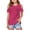 Hot Pink, variant on ibiyuan Girl Shirts Casual Short Sleeve Girls T Shirts Size 14-16 Graphic Hearts Girl Tops Size 12 Crew Neck Basic Tee Super Soft Birthday Girl Summer Clothes,5-6Years