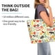 thumbnail image 2 of Balery Farm Bolsa Tote Estilo Estético con Cremalleras, Bolsa de Hombro, Bolsa de Compras Grande y Plegable, 2 of 8
