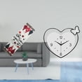 thumbnail image 2 of Camino De Mesa Con Forma De Corazón Navideño, Bufanda, Mantel Reutilizable De Temporada E Invierno, Para árbol, Mesa De Centro, Reloj De Pared Con Forma De Granja, Decoración Acrílica,, 2 of 8
