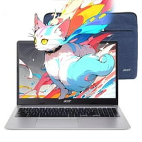 Acer Chromebook 315 15.6" Full HD Laptop, Dual Core Intel Celeron N4500, 4GB RAM 320GB Storage(64GB eMMC 256GB SD Card), Numeric Keypad, Wi-Fi 6, Type-C, Chrome OS, Silver