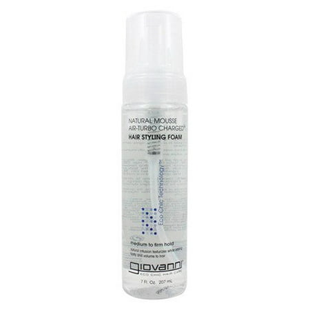 Natural Mousse Air Turbo Charged Hair Styling Foam Medium To Firm