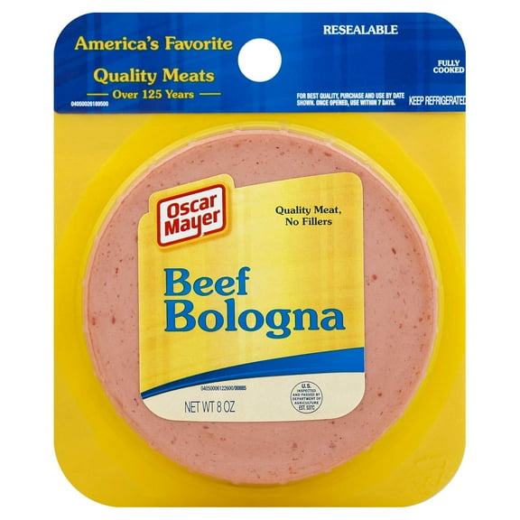 Oscar Mayer Beef Bologna, 8 Ounce -- 12 per case