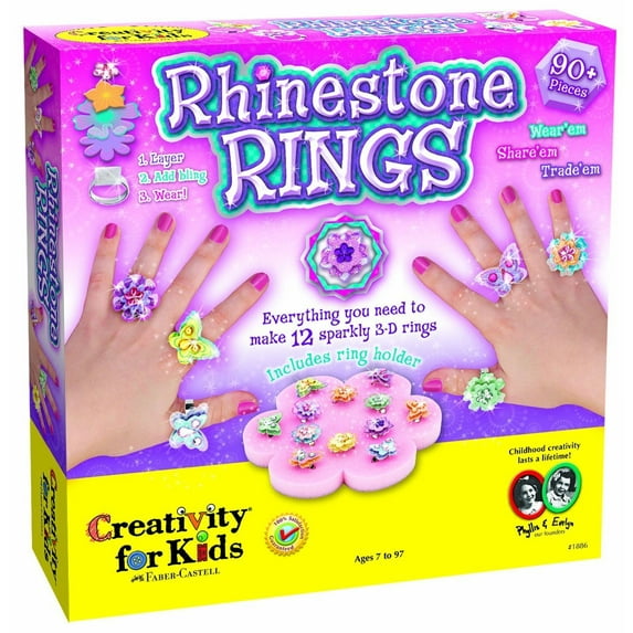 Rhinestone Rings