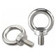 thumbnail image 1 of Anillo de elevación Perno de argolla Tornillo de rosca macho de acero inoxidable Pernos de argolla de elevación Hardware de construcción de bricolaje Pernos para cubiertas de peso marino M4×10-10PCS, 1 of 5