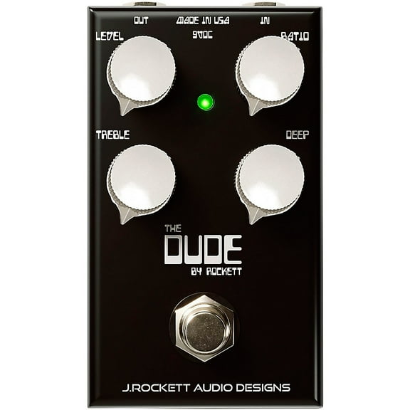 J. Rockett Audio Designs Tour Series The Dude V2 Overdrive Guitar Effects Pedal