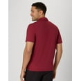 thumbnail image 2 of Hanes Moves Men's Short Sleeve Performance Polo Cardinal Red L, 2 of 5