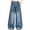 Blue-a, variant on Girl Baggy Jeans High Waisted Wide Leg Jeans Back To School Clothes Girls Pants Size 6-16 Years
