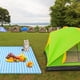 thumbnail image 4 of Xihbxyly Alfombra de Viaje para Exteriores, Tapete de Picnic Antiarena, Manta de Playa Impermeable, Tamaño Grande para Familias, Multiusos, Fácil de Limpiar, 150 X 100 Cm, Diseño Portátil., 4 of 5