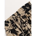 thumbnail image 5 of jinghuiyue Womens Floral Print Tiered Midi Skirts High Waist Flowy Ruffle A-Line Casual Summer Skirt L, 5 of 7
