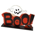 thumbnail image 2 of ShengapQ Halloween Wooden Tabletop Ornaments, Spooky Wooden Sign Decorations, Halloween Party Decor, Festive Home Decor, Ideal for Mantel and Shelf Display, Decorative Halloween Gifts, 2 of 8