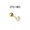 3701#G, variant on Cartilage Earrings Stud Rook Piercing Opal Gem Ball Flat Back Tragus Nose Helix!-3705#G-3mm