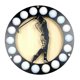 thumbnail image 1 of Golfball Wall Mount Holder – Round Monitor Display Rack, Portable Golf Ball Storage, Elegant Wall Decoration, 1 of 5
