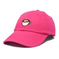 thumbnail image 4 of DALIX Cappuccino Hat Coffee Cup Womens Baseball Cap in Hot Pink, 4 of 5