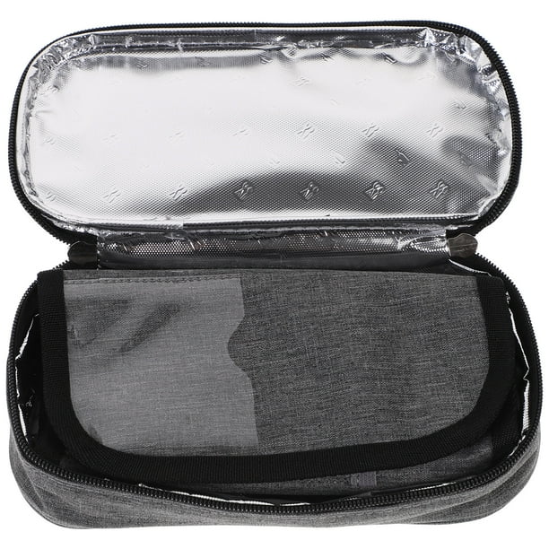 EeaseMX 1 bolsa portátil para enfriar insulina, bolsa de almacenamiento médico portátil, bolsa médica para el hogar.
