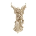 thumbnail image 4 of Figura de ángel de resina, estatua decorativa, colección de recuerdos, miniatura Beige, 4 of 9