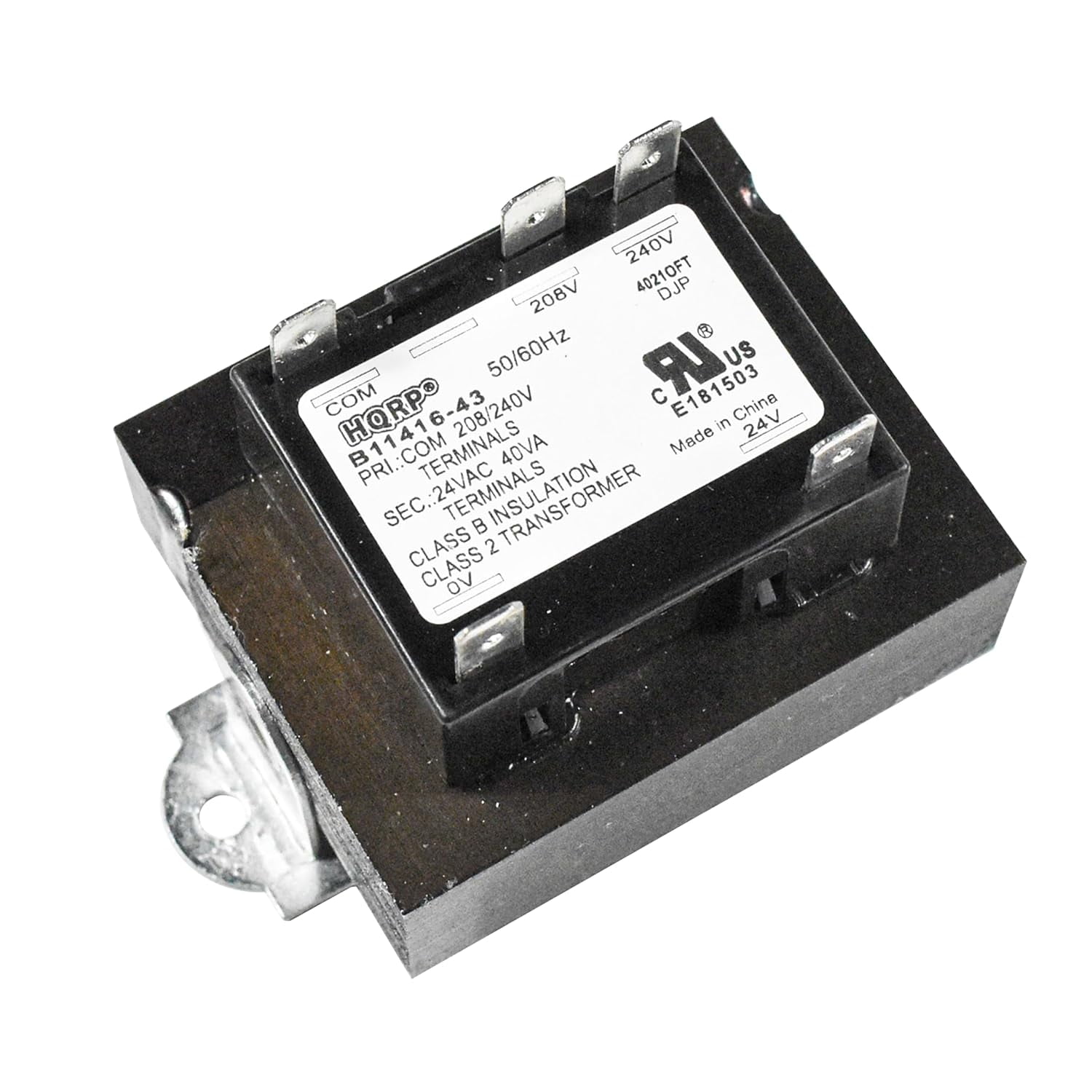 Goodman 120V To 24V 40VA HVAC Transformer – 0130M00140 Replacement For Amana & Goodman Furnaces/AC