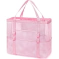 thumbnail image 1 of Mesh Beach Bag, Extra Large Beach Tote with Zipper Pocket Pool Bag for Cruise/Swim/Vacation Essentials, 1 of 8