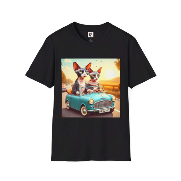 Wacky Cornish Rex Domestic Cat