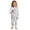 AA-#White168, variant on WOYY Halloween Girl Coloring Pajamas Long Sleeve Top Pants Comfy Sleepwear Set, Sizes 2-10