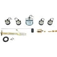 thumbnail image 4 of Omega Kustom 5-Gauge Set, Mechanical Speedometer, Black Top, 4 of 5
