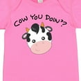 thumbnail image 4 of Inktastic Cow You Doin'? Cute Cow Boys or Girls Baby Bodysuit, 4 of 5