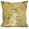 "Attitude Makes A Difference" Indoor Throw Pillow by Kate Ward Thacker, 16"x16"