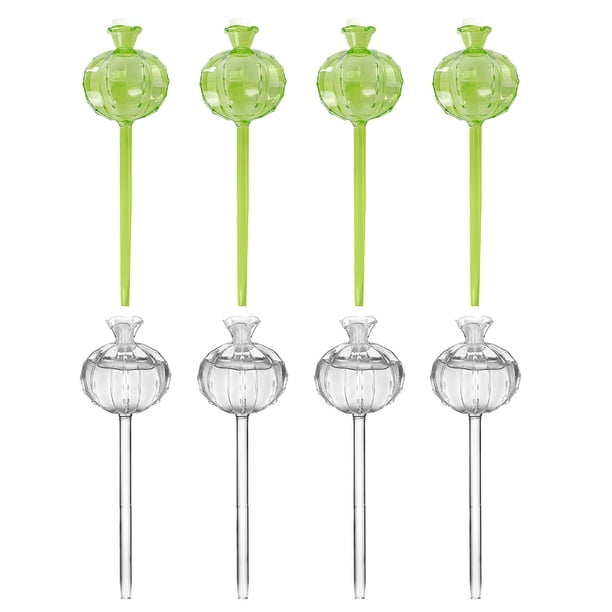 Maceta con diseño de cactus y bulbo de autorriego, dispositivo de riego automático, globos de riego para plantas de interior, riego para vacaciones.