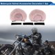 thumbnail image 2 of Accesorios para Casco de Motocicleta Decoración Orejas de Oso con Lentejuelas para Cascos de Motocicleta Bicicleta Esquí Pegatina Rosa 1 Juego, 2 of 6