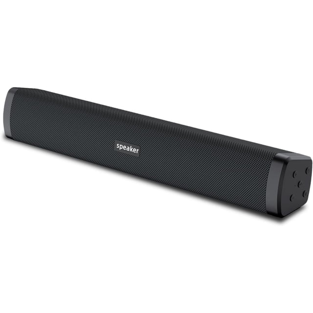 Barra de sonido inalámbrica portátil CleanX Home con Bluetooth, sistema de sonido para cine en casa, TV, PC, portátil y smartphones.