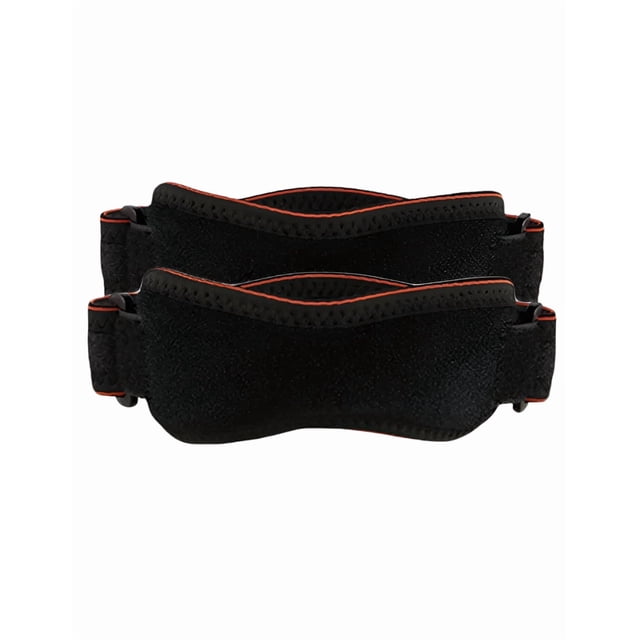 2pcs Rodillera Deportiva De Banda Xtellar color negro Rotuliana Para Gym,fitness