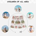thumbnail image 6 of FORMRS Boys Swim Trunks Quick Dry Mesh Liner Boardshorts Sizes XS-XL, Red Christmas House, 6 of 7