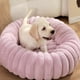 thumbnail image 4 of XWSHYW Cojines para Los Pies Estera para Mascotas, Estera para Mascotas de Felpa Recta de Alto Peso, Pelo Largo, Redonda, Cama para Perros Cálida para Invierno, Estera para Perros, 4 of 6