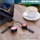 thumbnail image 3 of Advancent Paquete de 2 luces delanteras y traseras para bicicleta, recargables por USB, impermeables, para ciclismo de carretera, luz trasera, Ciclismo, 3 of 6