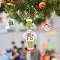 thumbnail image 1 of Elfo verde de Navidad colgante decorativo de dibujos animados colgante portátil para regalo de vacaciones Ndcxsfigh libre de BPA, 1 of 7