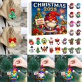 thumbnail image 1 of Countdown Sets 2025 Ornament Advent Calendar Featuring 2D Flat Designs Printed on Both Sides with Realistic Graphics and Festive Greetings, 1 of 6