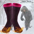thumbnail image 4 of Lot 3-12 Pairs Winter Womens Warm Thermal Boot Crew Socks Heavy Duty Size 9-11, 4 of 4