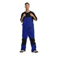 thumbnail image 2 of Snowboard Bibs Mens Ski Overalls Snow Pants, Unisex Waterproof Windproof Insulated Warm Outdoor Sport Jumpsuit Pants Blue XXL, 2 of 9