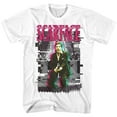 thumbnail image 1 of T-Shirt pour Adulte Scarface Glitch Blanc, 1 of 2