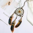 thumbnail image 1 of Decoración Plumas Craft Dream Catcher Net Hecho a mano Dreamcatcher Coche Decoración del hogar, 1 of 6
