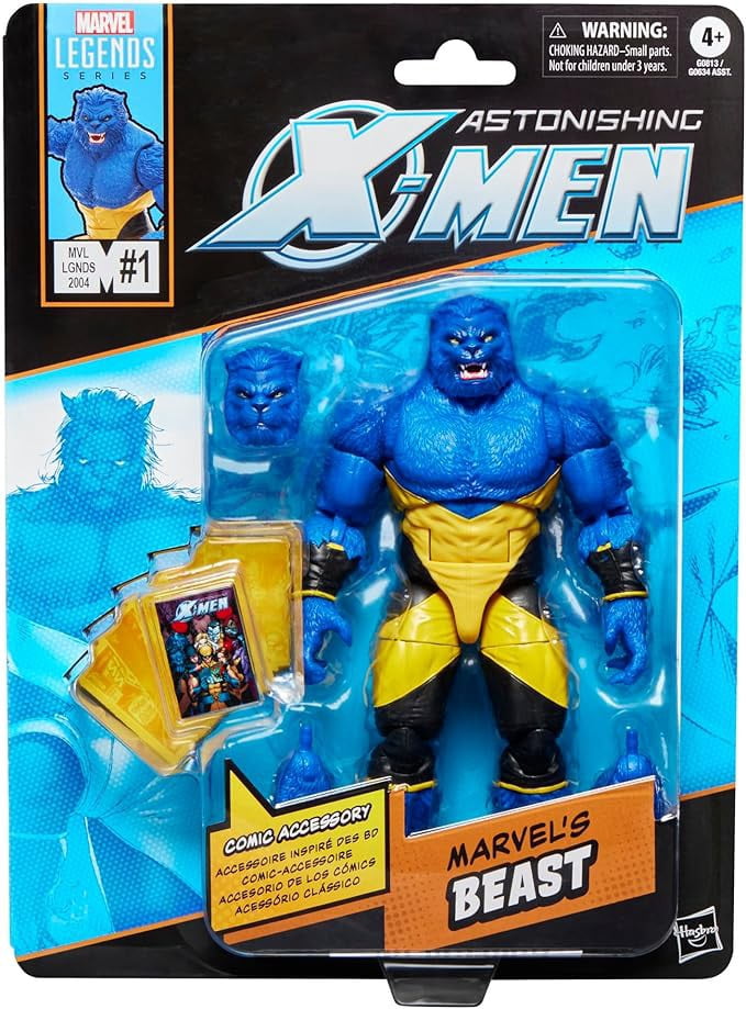 MARVEL LEGENDS ビースト Marvel Legends Series Beast 6-inch Collectible Action Figure Toy