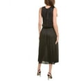 thumbnail image 2 of The Kooples womens  Surplice Faux Wrap Dress, 1, Black, 2 of 3